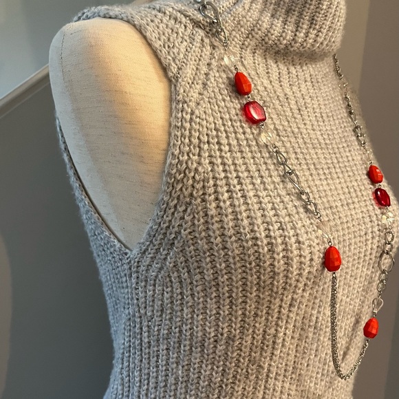 A NEW DAY Casual Fit Sleeveless Mock Turtleneck Sweater Dress - Picture 10 of 10